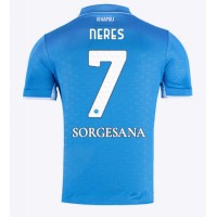 SSC Napoli David Neres #7 Kotipaita 2024-25 Lyhythihainen